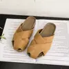 Medias Pantuflas Cerradas de Suela Gruesa para Mujer, Moda de Verano para Exteriores, Súper Populares, Suela Suave, Versátiles, Transpirables, Mocasines Antideslizantes