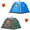 Tienda de campaña totalmente automática para acampar al aire libre, pesca de invierno, tienda de algodón, tres capas, engrosada, a prueba de viento, a prueba de frío, refugio para pesca en hielo