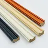 Marco de Fotos Estéreo de Madera MDF de Densidad Cubierta Estilo Tronco Doble Arco Personalizado al por Mayor Marco de Fotos de Línea Borde Ornamental de Tira