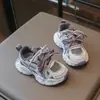 Zapatos estilo papá para niños, zapatillas de malla transpirable de otoño para niños y niñas, zapatos modernos ligeros antideslizantes, zapatos casuales para niños mayores