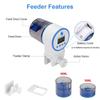 Alimentador Automático de Peces para Acuario, Alimentador Temporizador para Peces Koi, Alimentador para Peces Dorados, Alimentador con Temporizador Inteligente