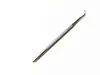 Pinzas para cutícula de acero inoxidable pinzas de belleza pinzas de doble resorte para ranura de uña herramientas de belleza