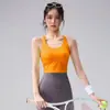 Conjunto Deportivo de Verano para Correr con Top Hueco de Corte Cruzado en la Espalda, Shorts de Fitness de Cintura Alta para Control de Abdomen, Conjunto de Yoga