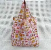 Bolsa de Ombro Casual Fashion para Viagem de Menina, Sacola de Compras de Supermercado Portátil de Nylon para Venda por Atacado