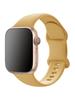 Adecuado para Apple Correa Apple watch 10 Generación Correa de silicona de color sólido Hebilla de mariposa Silicona monocromática