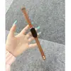 Adecuado para Correa Xiaomi Mi Band 11, Estilo Delgado Bloque de Color con Hebilla Doble, Correa de Repuesto de Cuero de Alta Calidad para Xiaomi Mi 10/8