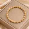 Pulsera de Acero Titanio Estilo Coreano Moda Pulsera de Cintura Pequeña para Mujeres Lujo Ligero Alta Gama Versátil Pulsera de Acero Inoxidable con Incrustaciones de Diamantes Joyería