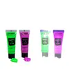 6 colores manguera fluorescente pigmento de maquillaje traje color de cara maquillaje para Halloween niños venta directa