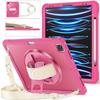 Adecuado para Apple iPad Pro12.9 Funda Protectora Translúcida Escarchada Anti-Caída Cubierta Protectora Ranura para Lápiz Anti-Flexión