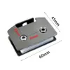Rodillos y Clips para Puerta Corredera de Ducha, Clips Cuadrados Colgantes para Puerta Corredera de Cristal de Baño, Clips de Repuesto para Rueda de Puerta Corredera de Inodoro