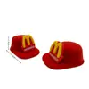 Accesorios de Decoración para Muñecas Mcdonald's, Sombrero de Pico de Pato Afelpado, Accesorios de Ropa para Muñecas, Colgante para Muñeca, Sombrero Creativo