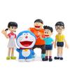 5 Azul Familia Gorda Foto Pequeña Estática Oso Grande Coreano Creativo Hecho a Mano DIY Muñeca Adornos para Pastel Adornos para Coche