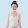 Ropa interior para niñas para la primera etapa de desarrollo, adecuada para estudiantes de primaria de 9 a 14 años, Sujetadores para niñas jóvenes, Camisetas interiores para niños