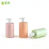 Garrafa de Shampoo de Ombro Reto 500ml, Garrafa para Gel de Banho, Garrafa para Detergente de Lavar Roupa, Garrafa Plástica de HDPE para Embalagem de Cosméticos e Cuidados Pessoais