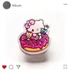 Clip de PP de acrílico de dibujos animados Sanrio, clip multifuncional vertical para exámenes y notas de documentos para estudiantes
