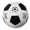 Bola de futebol de treinamento padrão tamanho 5 para competições no campus de alunos do ensino médio, bola de futebol de PVC costurada à máquina, equipamento esportivo, personalizável