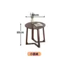 Cadeira Richard de meados do século, poltrona individual para sala de estar, cadeira de lazer designer para varanda, estilo retro francês em madeira maciça