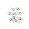 Rhinestones de Garras de Zirconia Oro KC y Blanco K Accesorios para el Cabello Corona DIY Ropa Rhinestones de Garras de Cristal Accesorios para Vestido de Novia Pasador