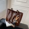 Bolso de Mujer 2023 Nuevo Sentido de Alta Gama Gran Capacidad Bolso Tote para Viaje Simple Combinable Bolso de Hombro Único para Axila Bolso de Mujer