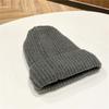 Gorro de lana resistente al frío para otoño e invierno, moderno gorro de punto coreano para mujer, gorro de punto coreano para todo tipo de combinaciones, gorro de hombre con forro polar grueso y cálido.