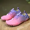 Sapatos de rastreamento para atividades ao ar livre transfronteiriços Sapatos de vadear com cinco dedos Sapatos de mergulho para homens e mulheres Sapatos de praia para natação Ciclismo Montanhismo Tênis de fitness