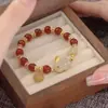 Pulseira da Sorte Coelho de Jade Hetian Popular da Duoduo para Mulheres, Design Exclusivo, Pulseiras de Estudante com Aparência Sofisticada, Pulseiras Doces para Mulheres