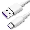Cable de datos de carga súper rápida TYPE-C 5A para teléfono móvil Huawei Xiaomi cable de datos de carga súper rápida 5A tipo-c