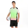 Uniformes de Fútbol de Manga Corta y Trajes Deportivos de Comercio Exterior Transfronterizo de Amazon Personalizados para Adultos y Niños, Uniformes de Competición y Uniformes de Entrenamiento
