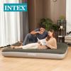 Intex Auténtica Original Azul para Acampar al Aire Libre Cama Inflable Doble Dobladillo Colchoneta de Aire Colchoneta de Aire Cama Venta al por Mayor