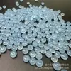 Venta al por mayor del fabricante Cuentas de ábaco de color Aguamarina Hielo de alta calidad Botones pequeños Tassel de pasador de pelo estilo antiguo DIY Pulsera de cuentas