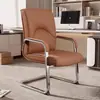 Cadeira de escritório confortável para sentar por longos períodos, cadeira de conferência, cadeira de computador específica para escritório, resistente e durável, cadeira em forma de arco, cadeira executiva