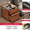 Mesa de cabeceira inteligente com trava de senha integrada, cofre e armazenamento; um carregador e cofre sem fio multifuncional para uso doméstico e no quarto