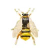 Venta al por mayor de Europa y Estados Unidos, broche creativo de abeja con aceite de gota, broche transfronterizo, explosiones de deseos, pin retro, ramillete para mujeres