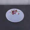 Vajilla de Melamina Bol de Melamina 7.5 pulgadas Bol con Borde Espeso Bol Impreso con Calcomanía Blanca Bol para Comer Bol para Arroz Bol para Sopa