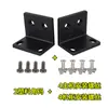 Suporte de Canto para Receptor de Microfone Sem Fio Universal Orelhas em L para Microfone Acessórios de Fixação Padrão 1U para Case de Voo