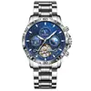 [8919] Reloj mecánico Star sea automático luminoso impermeable atmosférico para hombre