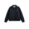 Nanxia Disfraz 2025 Otoño Nuevo Chaqueta Harrington Reversible Estilo Retro Americano Chaqueta de Trabajo para Pareja Hombres y Mujeres
