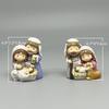 Navidad llegando pegatinas para refrigerador grupo pesebre resina nacimiento transfronterizo nuevo en stock al por mayor decoración navideña pegatinas de mensajes
