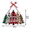 Nuevo Producto de Amazon: Colgador de Puerta Decorativo de Madera Navideño, Decoración para Fiesta de Año Nuevo, Adorno Colgante Navideño, Colgador de Puerta para Árbol de Navidad