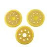 Almofada de Polimento Elétrico do Fabricante 5 Polegadas 8 Furos 4 Olhos Autoadesiva Gancho e Argola Suporte de Lixa Almofada de Polimento PU Venda Quente Transfronteiriça