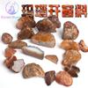 Origen Cabello liso Piel original de Madagascar Ágata de cristal Piedra material para ventanas Paisajismo de acuario Adornos de pavimento para bonsái