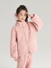 Conjunto de Ropa de Casa para Niñas Otoño e Invierno 2024 Cálido Relleno Más Terciopelo Espesado Conjunto de Ropa de Casa para Bebé