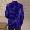 Traje informal de cuello alto para hombre, primavera y otoño, estilo coreano, túnica china, chaqueta lisa, traje pequeño de una pieza atractivo y moderno para hombre.