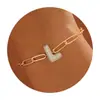 2024 Nuevo Diseño Transfronterizo de Amazon Pulsera de Clip para Papel Burbuja con 26 Letras Incrustadas de Circonita Regalo de Moda