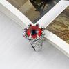 Anillo ojo de calavera espíritu maligno de moda alternativa personalizado al por mayor anillo ojo dominante para hombre