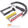 Carregador de chave de fenda furadeira chave de fenda elétrica cabeça de broca especial multifuncional universal haste de extensão de eixo flexível conexão de mangueira