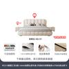 Tongyuite Luxo Acessível Moderno Estilo Creme Puff Tecla de Piano Pacote Macio Quarto Principal Francês Classe Atmosfera Cama de Couro