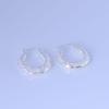 Deseo Europa y los Estados Unidos exagerados pendientes chapados en plata 925 pendientes creativos de flores pendientes pendientes pendientes al por mayor