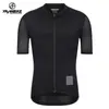 Transfronterizo Europeo y Americano de Secado Rápido Manga Corta Transpirable Absorbente de Sudor Unisex Ligero Portátil Bolsillo Capa Base Deportiva Camiseta de Ciclismo
