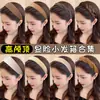 Diadema con Cabeza de Esponja Color Café con Leche Coreana Simple Elegante No Lastima el Cabello Diadema de Color Puro Estilo Coreano Caqui Engrosada Pinza para el Cabello de Niña